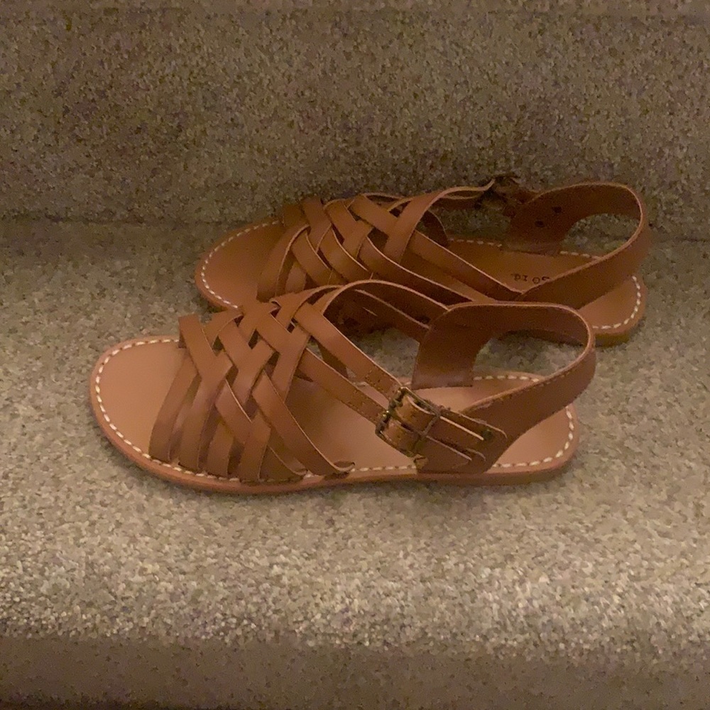 Brown sandals